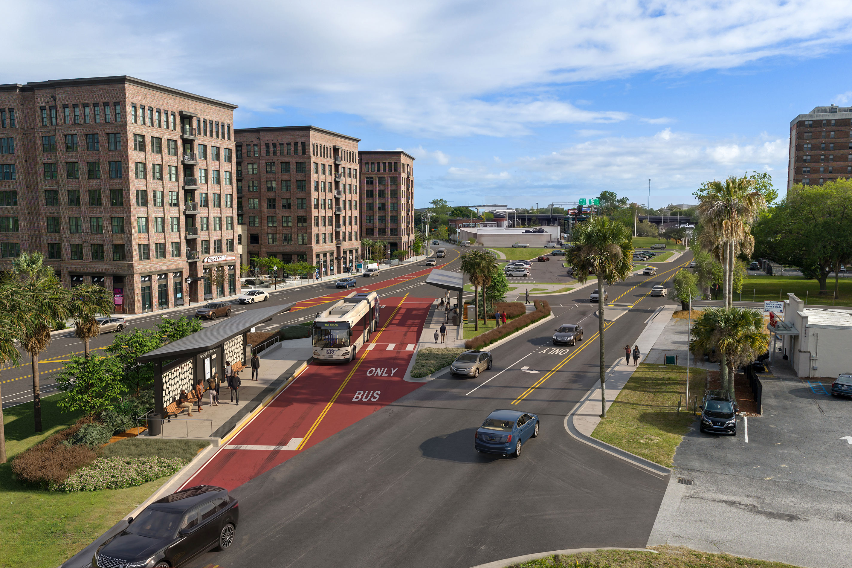 Future Meeting & Mt. Pleasant Station Rendering